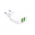 LDNIO Fast Wall Charger 2.4A Dual USB EU Plug (USB Type-C cable included) [ A2219 ]